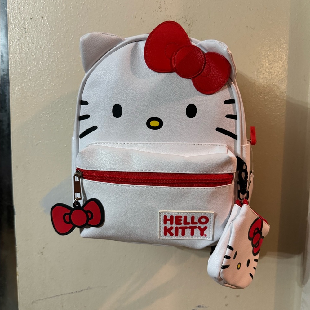 Hello Kitty Red and White Kids Bag